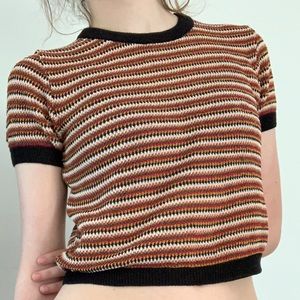 Zara Knit Crop Top 🧶